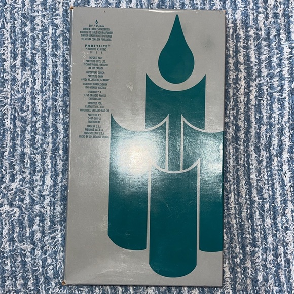 Partylite dinner candles unscented Jade - Picture 3 of 9